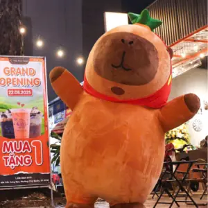 Mascot Capy Cà Rốt