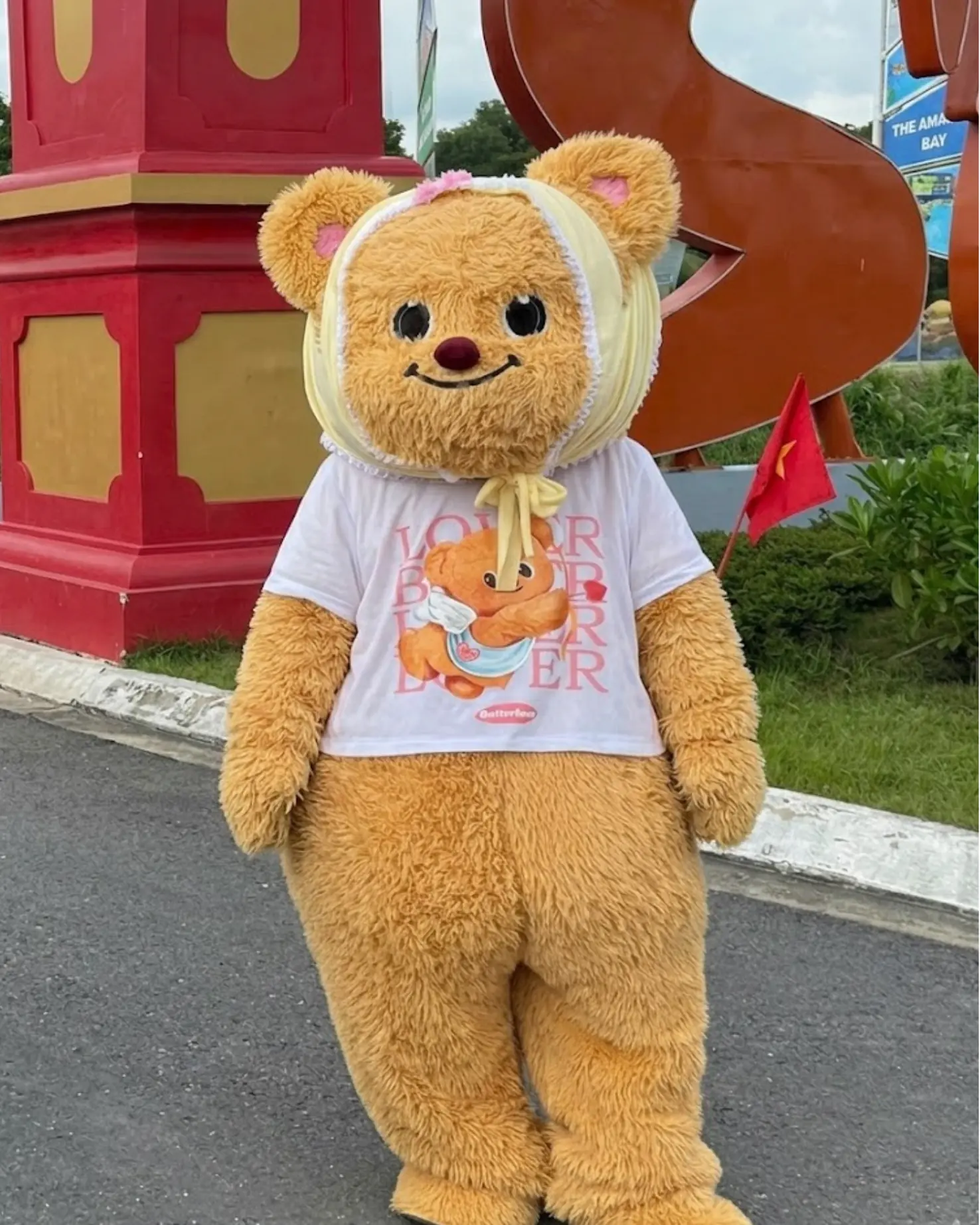 Mascot Gấu Difney 1 Mascot Gấu Difney